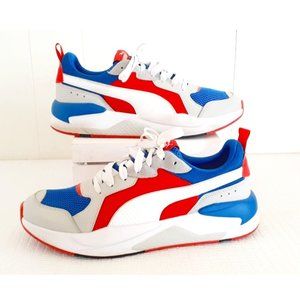 PUMA X-Ray Sofrcore Lightweight Sneakers Size 12 Red White Blue